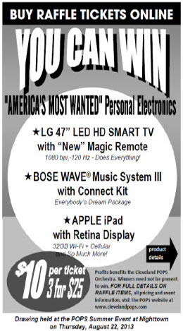 "America's Most Wanted" Raffle